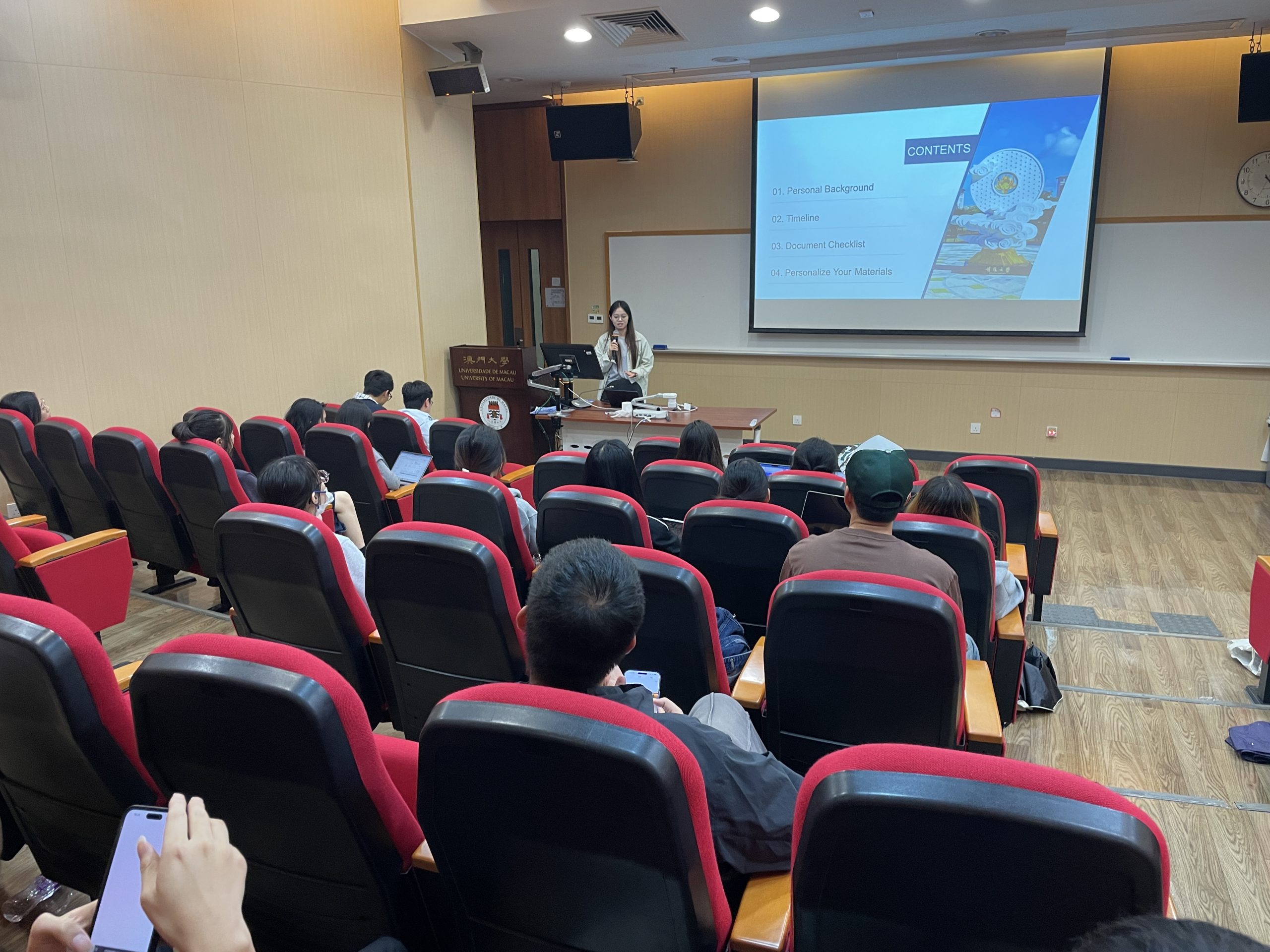 FHS Further Study Sharing inspires undergraduates’ postgraduate planning