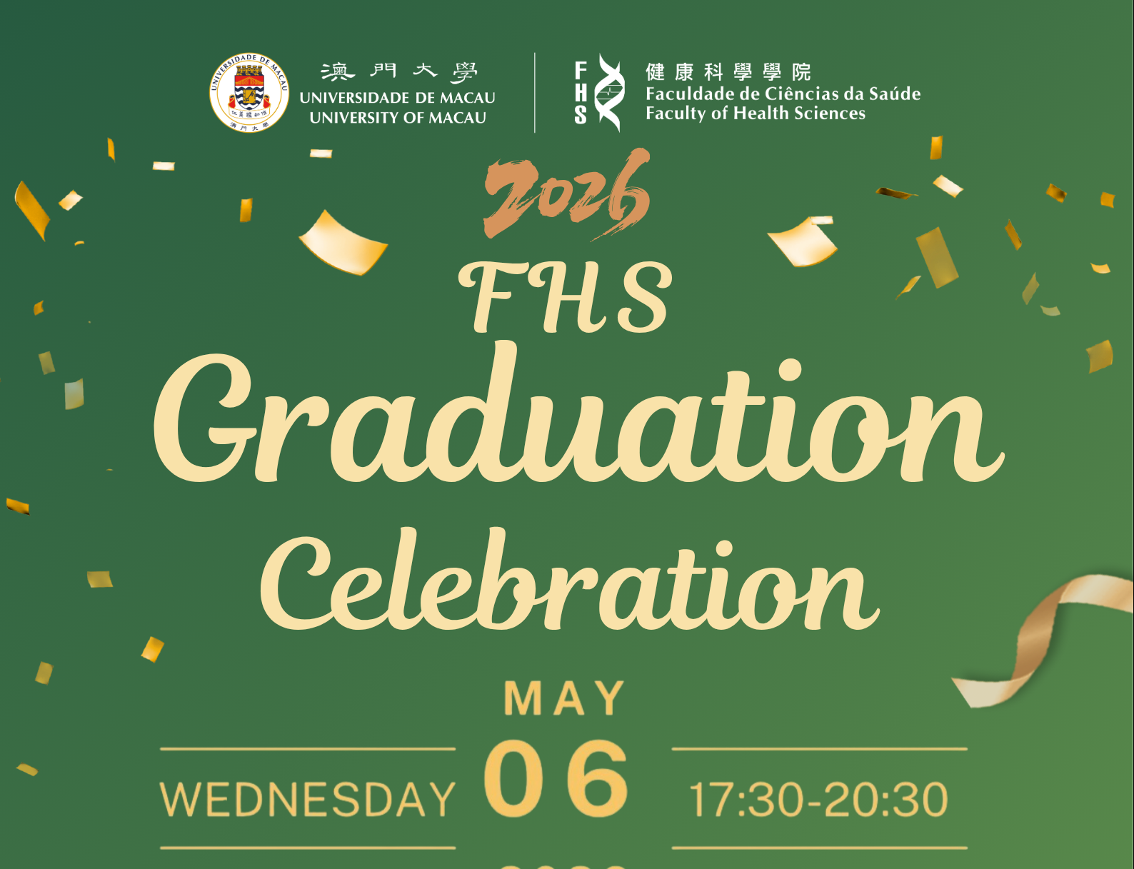 FHS Graduation Celebration for the Undergraduates of Class of 2026