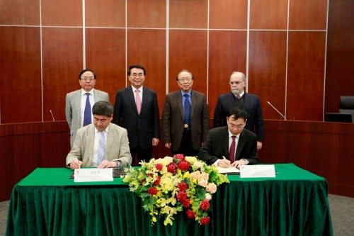 UM and the Chinese Academy of Sciences sign an MOU on the establishment of a key lab