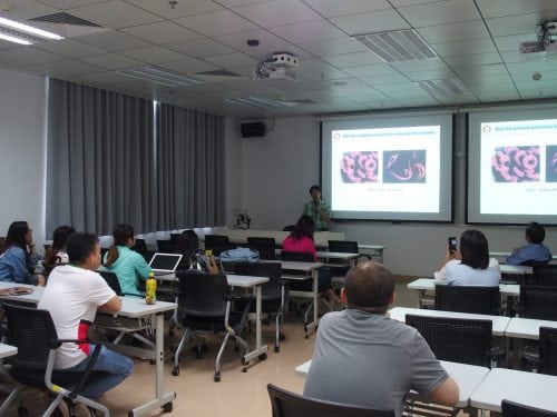 FHS seminar series by Prof. Feng GU